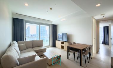 For rent 2 bedrooms condo in Sathon, Bangkok