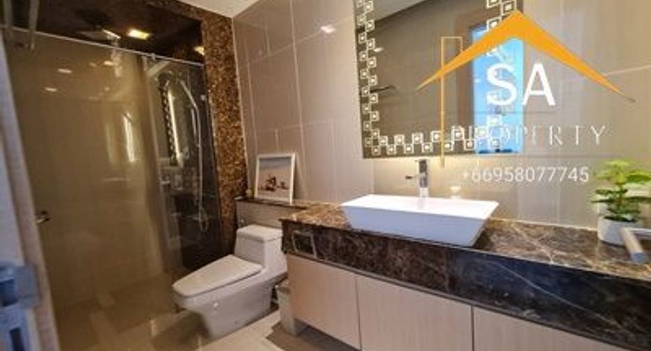 À vendre 1 chambre condo à Bang Lamung, Chonburi