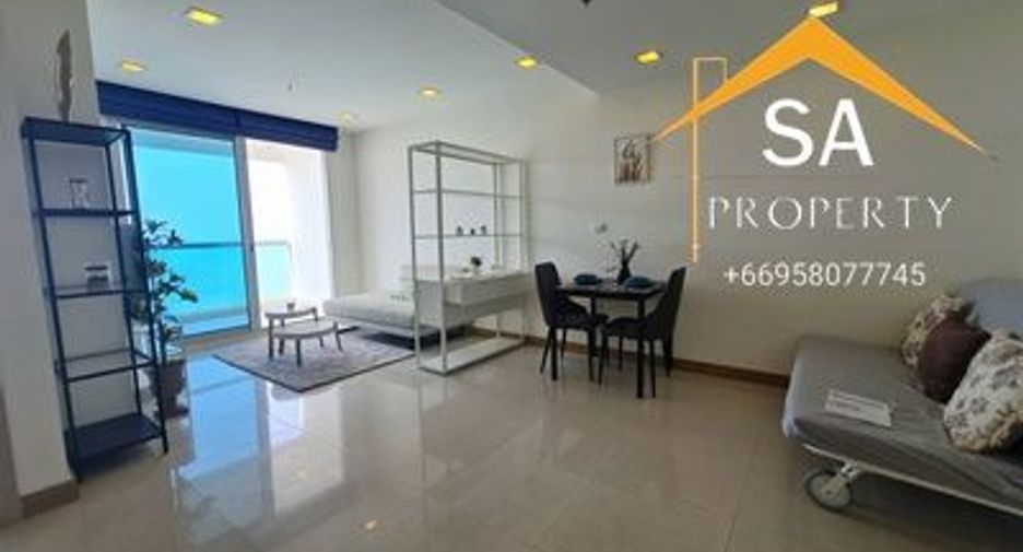 À vendre 1 chambre condo à Bang Lamung, Chonburi