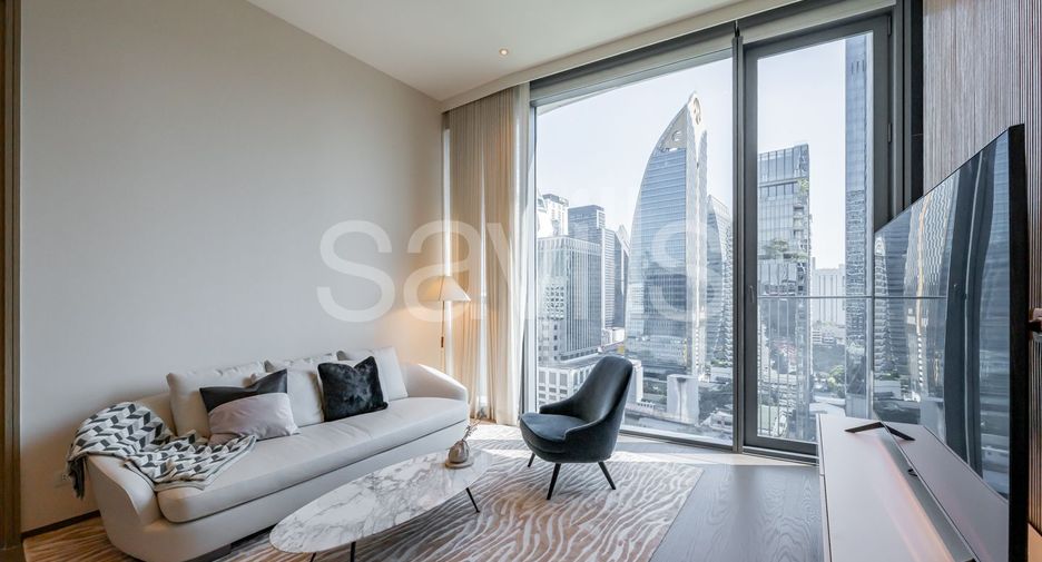 Wohnung zur Miete mit 1 Zimmer in Pathum Wan, Bangkok