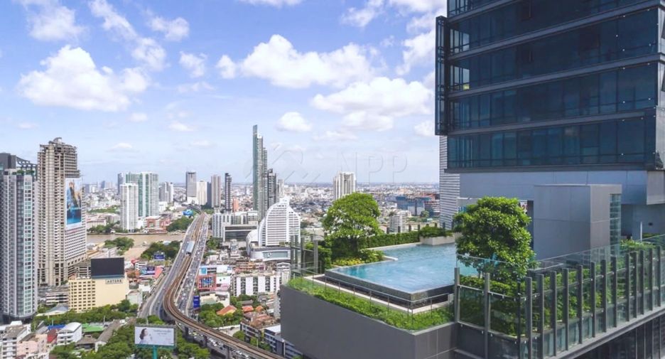 For rent and for sale 2 bedrooms condo in Sathon, Bangkok