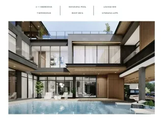 À vendre 5 chambres maison à Bang Lamung, Chonburi