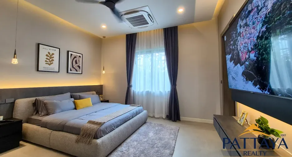 À vendre 5 chambres maison à Bang Lamung, Chonburi
