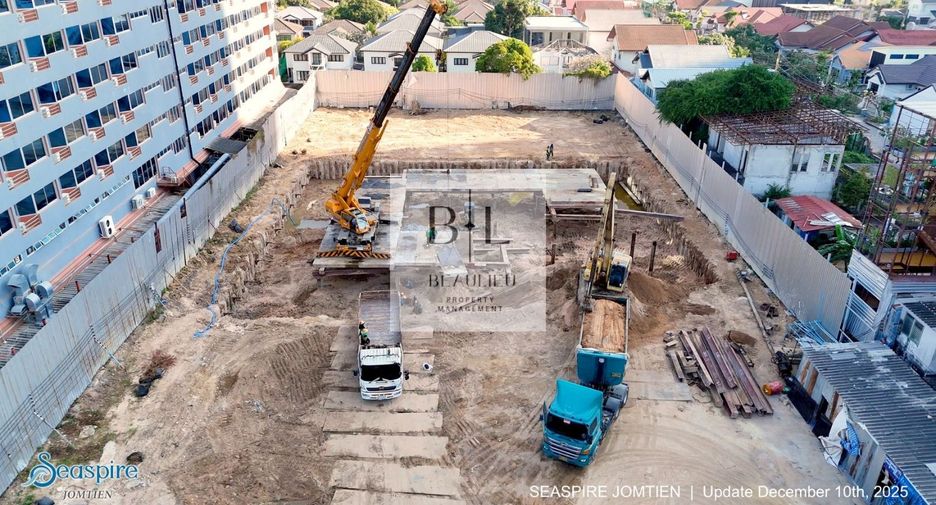 For sale studio condo in Bang Lamung, Chonburi