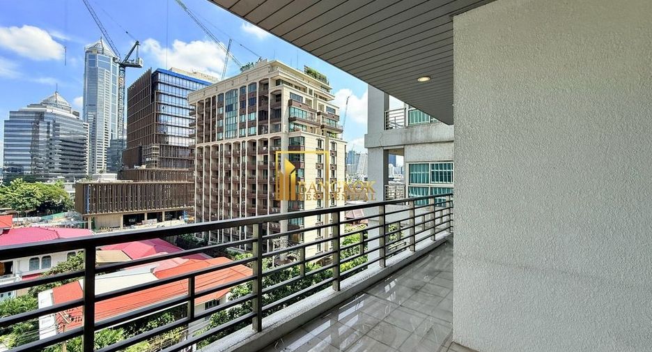 À louer 3 chambres appartement à Pathum Wan, Bangkok