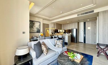 À louer 2 chambres appartement avec services à Khlong Toei, Bangkok