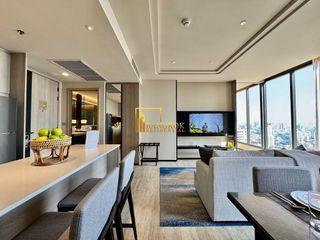Apartamento con servicios en alquiler de 2 habitaciones en Khlong Toei, Bangkok