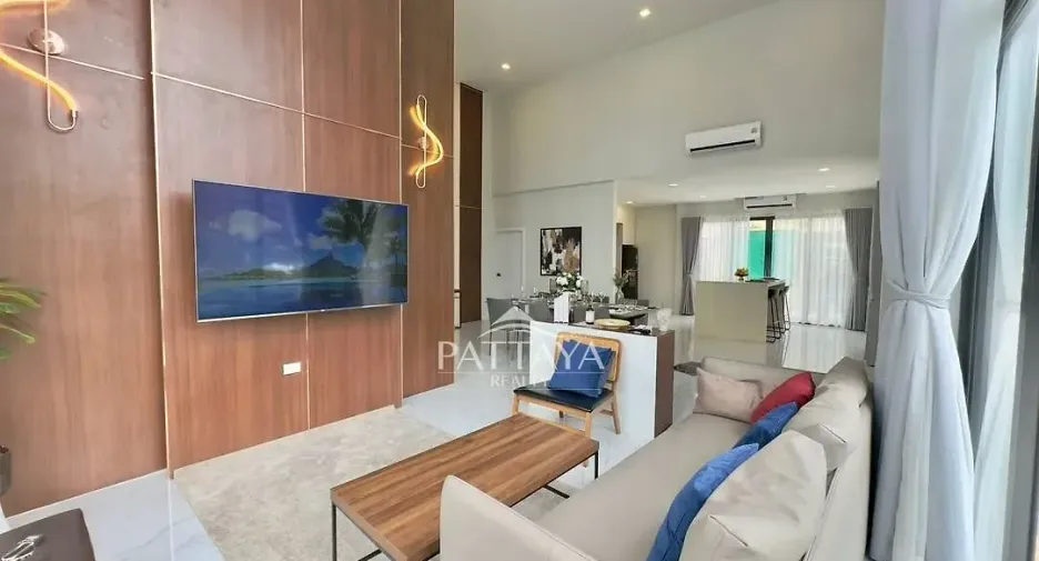 À louer 3 chambres maison à Bang Lamung, Chonburi