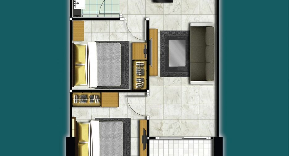 For sale 2 bedrooms condo in Bang Lamung, Chonburi