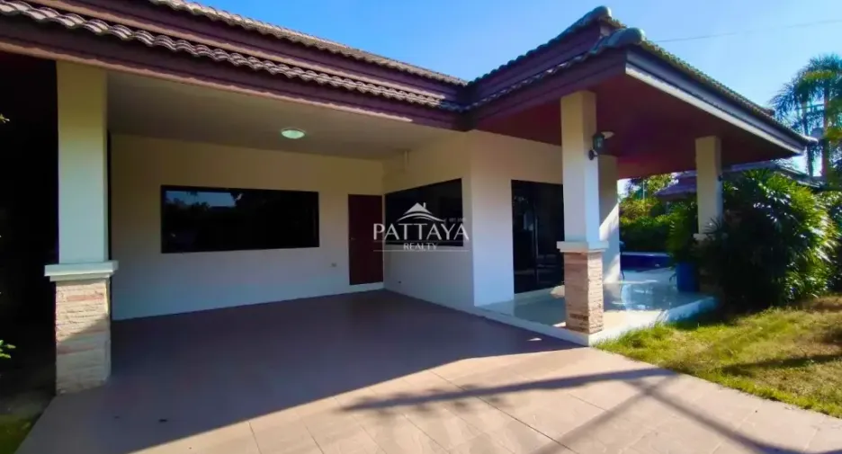 For rent and for sale studio villa in Bang Lamung, Chonburi