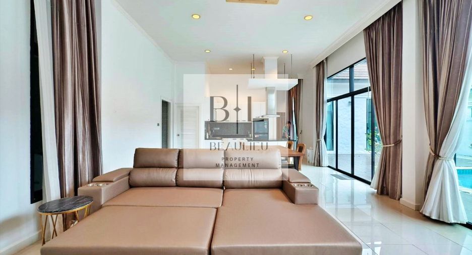 For rent and for sale 3 bedrooms house in Bang Lamung, Chonburi