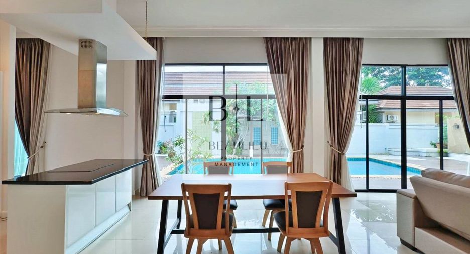 For rent and for sale 3 bedrooms house in Bang Lamung, Chonburi