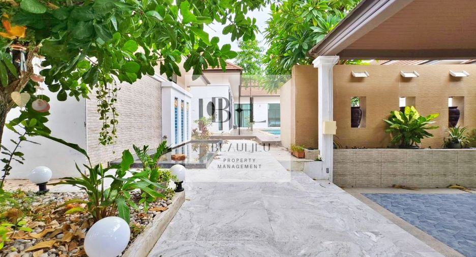 For rent and for sale 3 bedrooms house in Bang Lamung, Chonburi