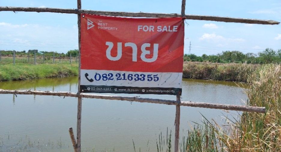 À vendre terrain à Bang Pakong, Chachoengsao