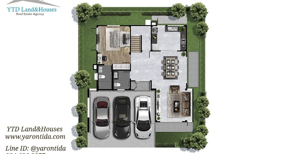 For sale 4 ベッドルーム house in Bang Phli, Samut Prakan
