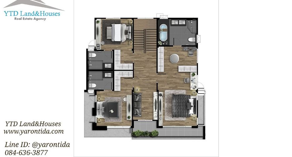 For sale 4 ベッドルーム house in Bang Phli, Samut Prakan