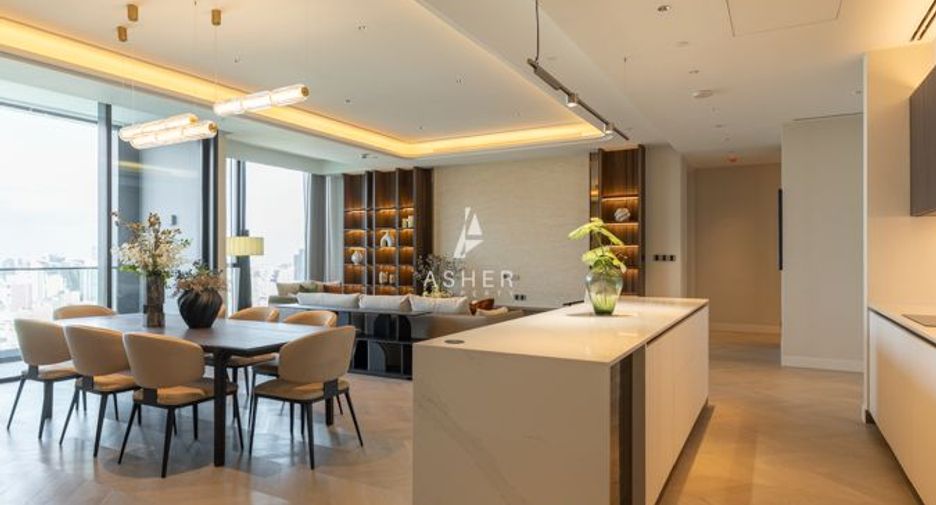 For rent and for sale 3 bedrooms condo in Sathon, Bangkok