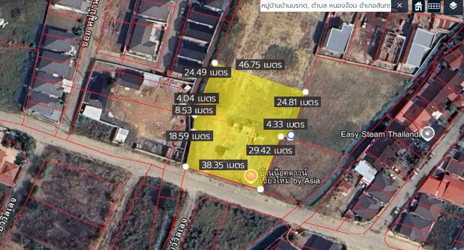 For sale land in San Sai, Chiang Mai