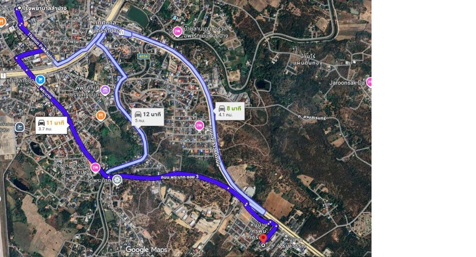 For sale 2 bedrooms house in Mueang Lampang, Lampang