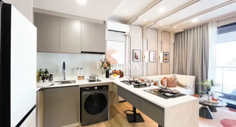 Wohnung zum Kauf mit 1 Zimmer in Bang Lamung, Chonburi