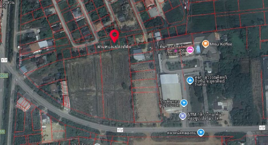 For sale land in Mueang Uttaradit, Uttaradit