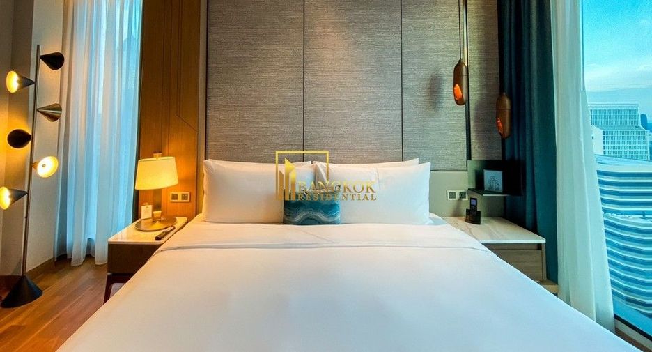For rent 2 ベッドルーム serviced apartment in Pathum Wan, Bangkok