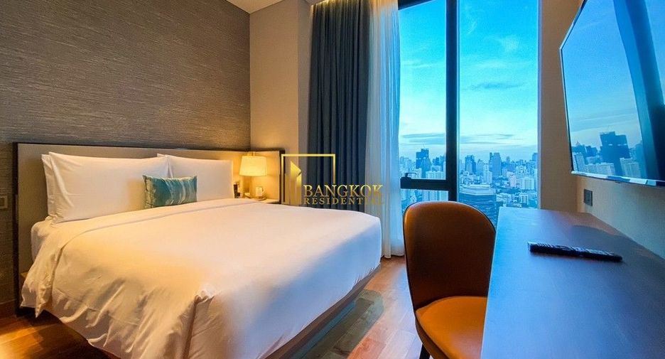 For rent 2 ベッドルーム serviced apartment in Pathum Wan, Bangkok