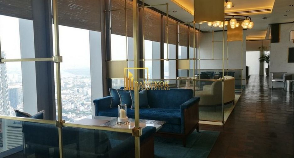 Condo en alquiler de 3 habitaciones en Sathon, Bangkok