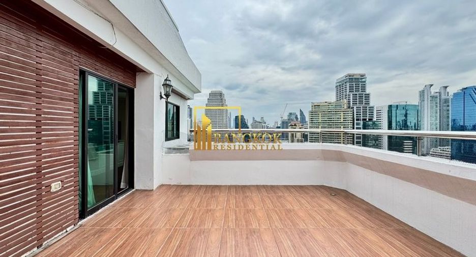 Apartamento con servicios en alquiler de 4 habitaciones en Watthana, Bangkok