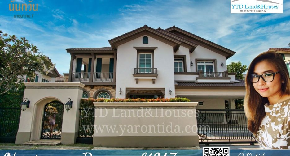 For sale 4 ベッドルーム house in Bang Phli, Samut Prakan
