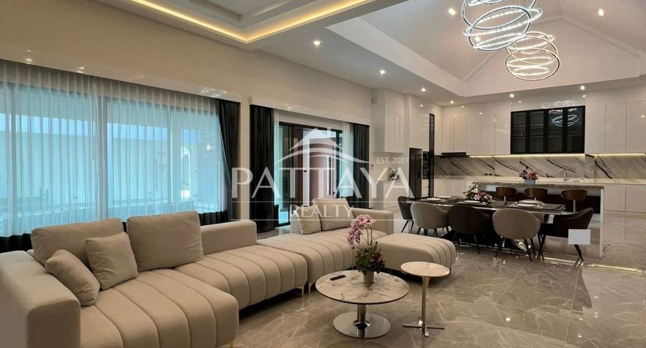 For rent and for sale 4 bedrooms house in Bang Lamung, Chonburi
