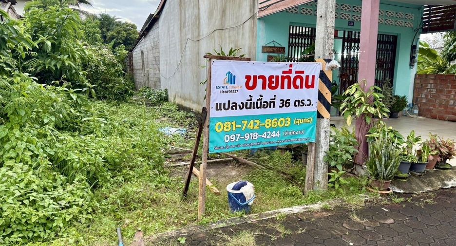 For sale land in Bang Kaeo, Phatthalung