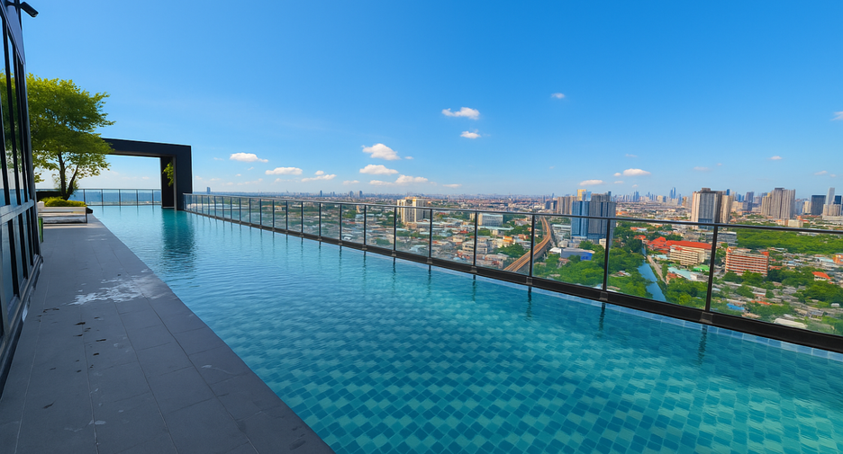 For rent 2 bedrooms condo in Phasi Charoen, Bangkok