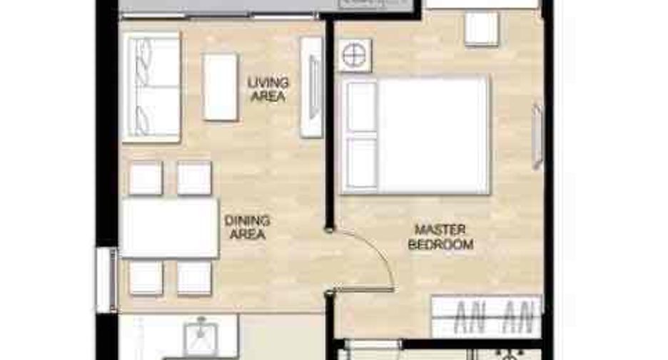À vendre 1 chambre condo à Watthana, Bangkok