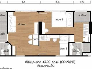 Condo en venta de 2 habitaciones en Mueang Nonthaburi, Nonthaburi