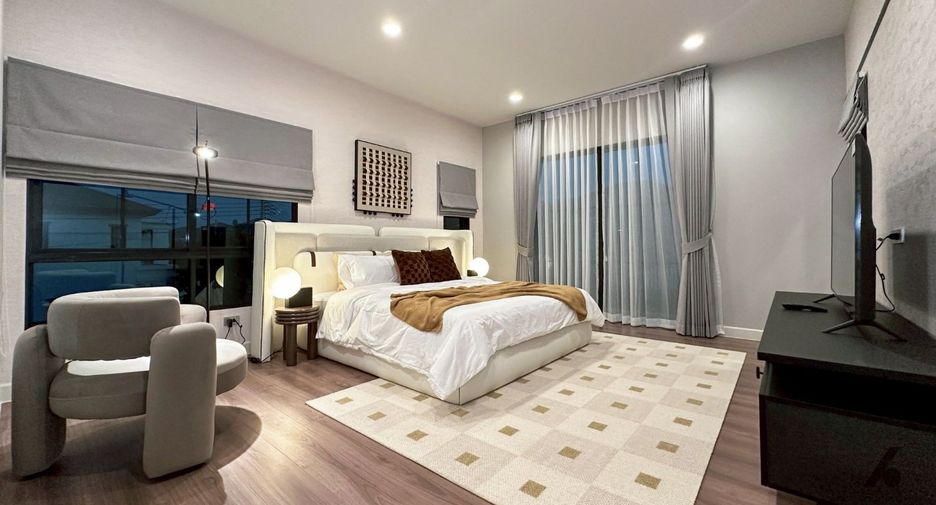 À louer 4 chambres maison à Bang Phli, Samut Prakan