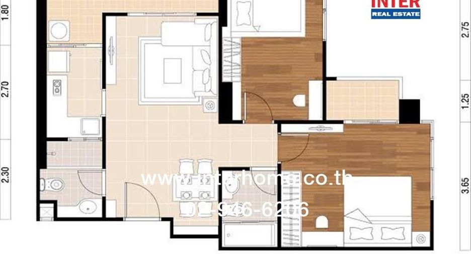 For sale 2 bedrooms condo in Bang Khen, Bangkok