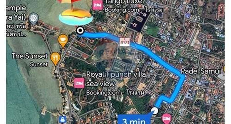 For sale land in Ko Samui, Surat Thani