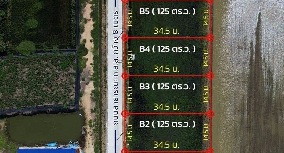 Terreno en venta en Bang Len, Nakhon Pathom