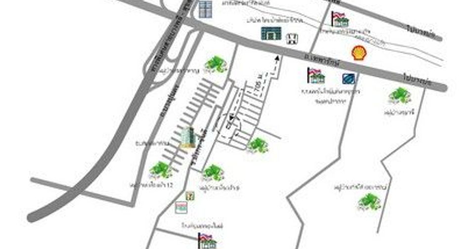 For sale 1 bed townhouse in Bang Phli, Samut Prakan