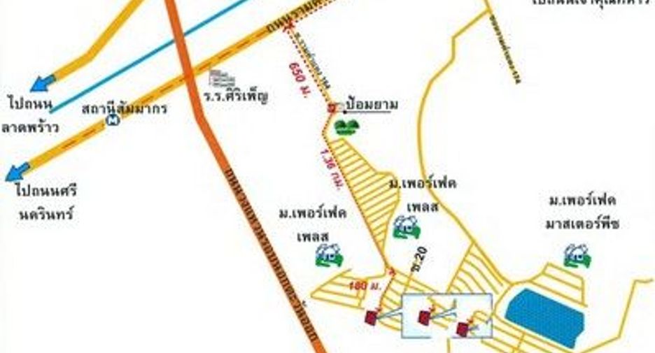 For sale 1 bed house in Min Buri, Bangkok