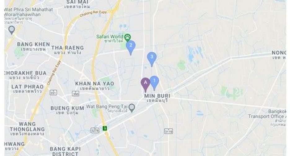 For sale 1 bed townhouse in Min Buri, Bangkok