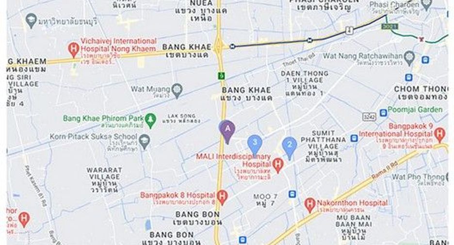 出售 1 卧室 联排别墅 在 Bang Khae, 曼谷
