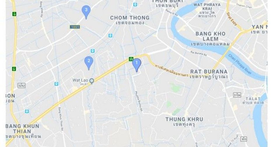 Casa adosada en venta de 1 habitaciones en Chom Thong, Bangkok