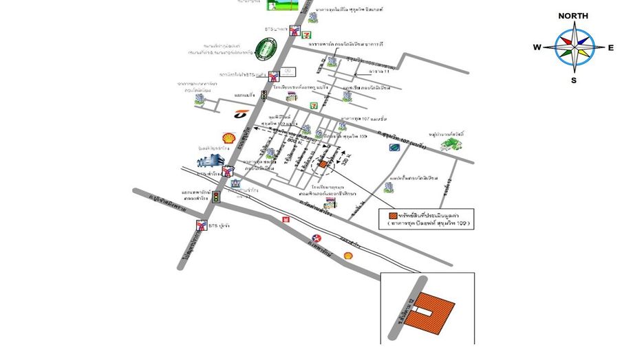 Condo en venta de 1 habitaciones en Mueang Samut Prakan, Samut Prakan