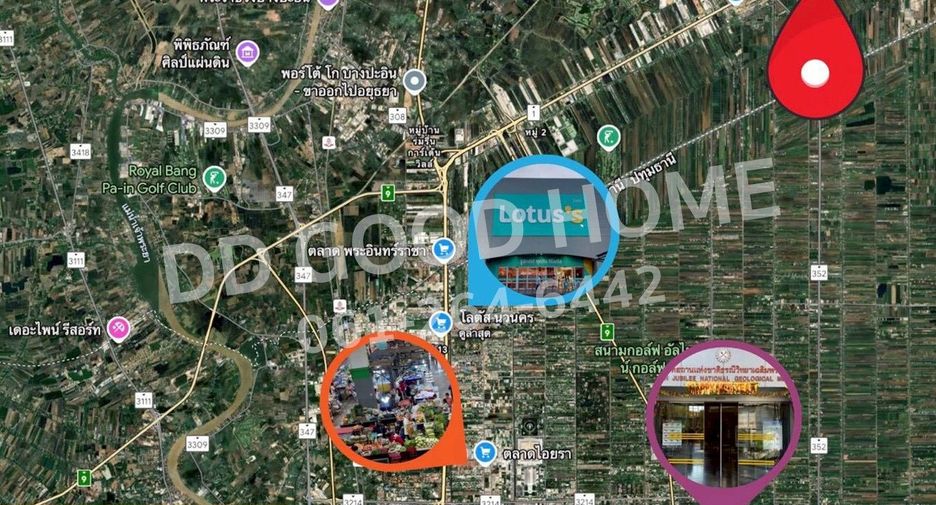 Terreno en venta en Wang Noi, Phra Nakhon Si Ayutthaya