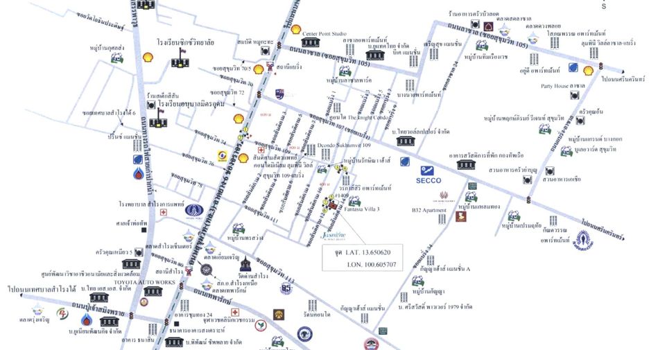 Condo en venta de 1 habitaciones en Mueang Samut Prakan, Samut Prakan