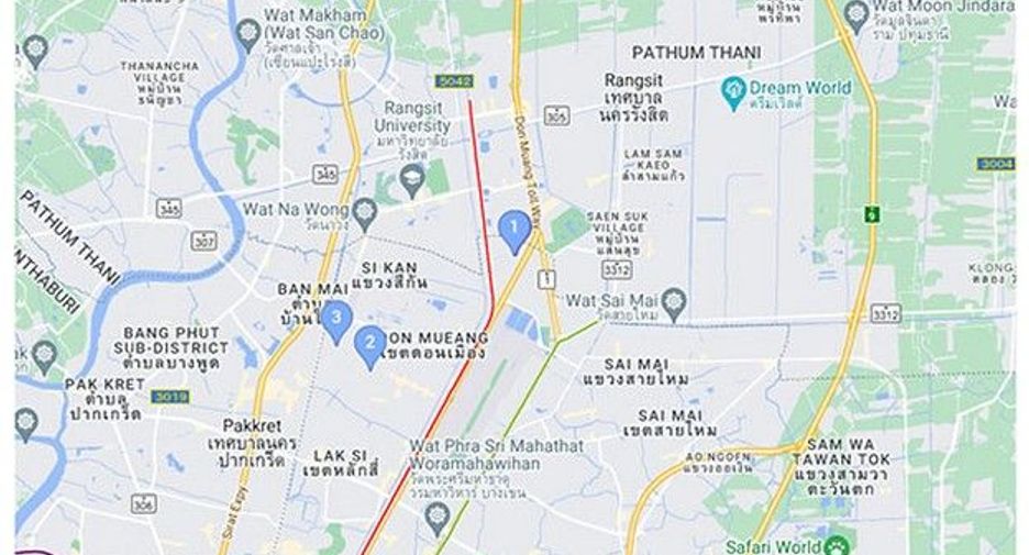 For sale 1 bed townhouse in Don Mueang, Bangkok
