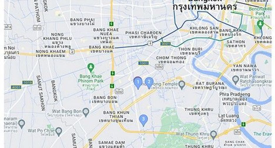 For sale 1 bed townhouse in Bang Khun Thian, Bangkok