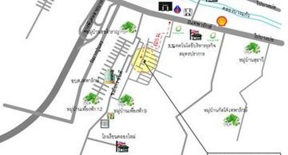 For sale 1 bed townhouse in Bang Phli, Samut Prakan